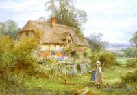 Henry John Sylvester Stannard - Watching the Chicks